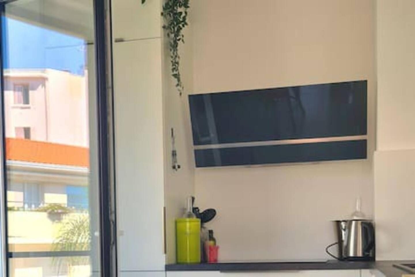 Apartment Pws - Sunny Modern Flat Near Juan Les Pins Pinede & - Terrace & Ac!