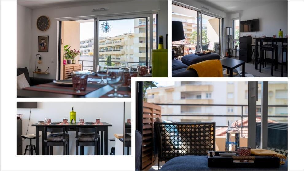 Apartment Pws - Sunny Modern Flat Near Juan Les Pins Pinede & - Terrace & Ac! *