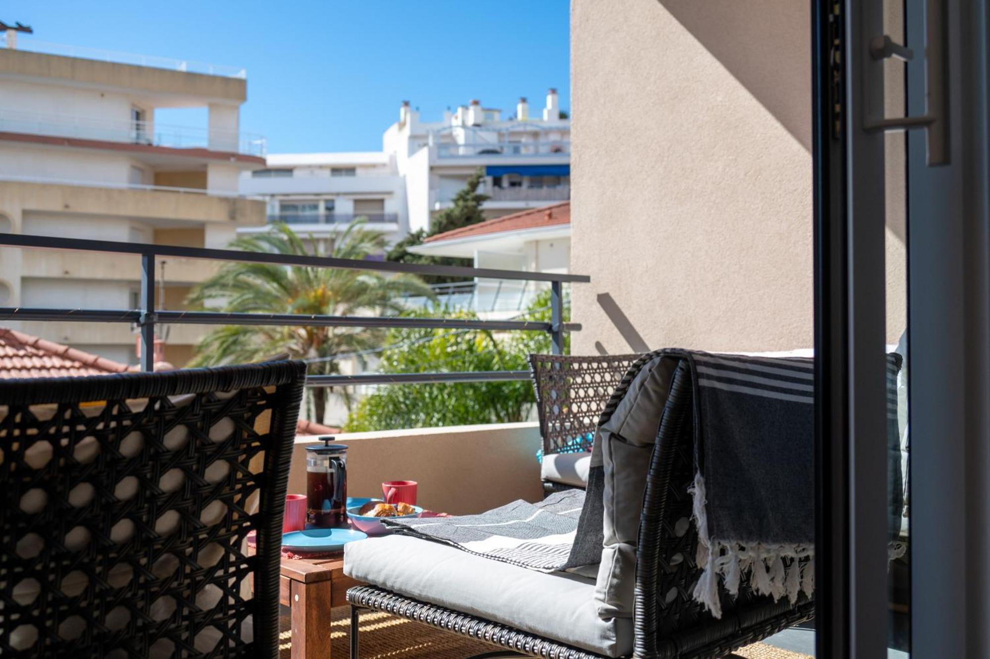 Pws - Sunny Modern Flat Near Juan Les Pins Pinede & - Terrace & Ac! Apartment Antibes