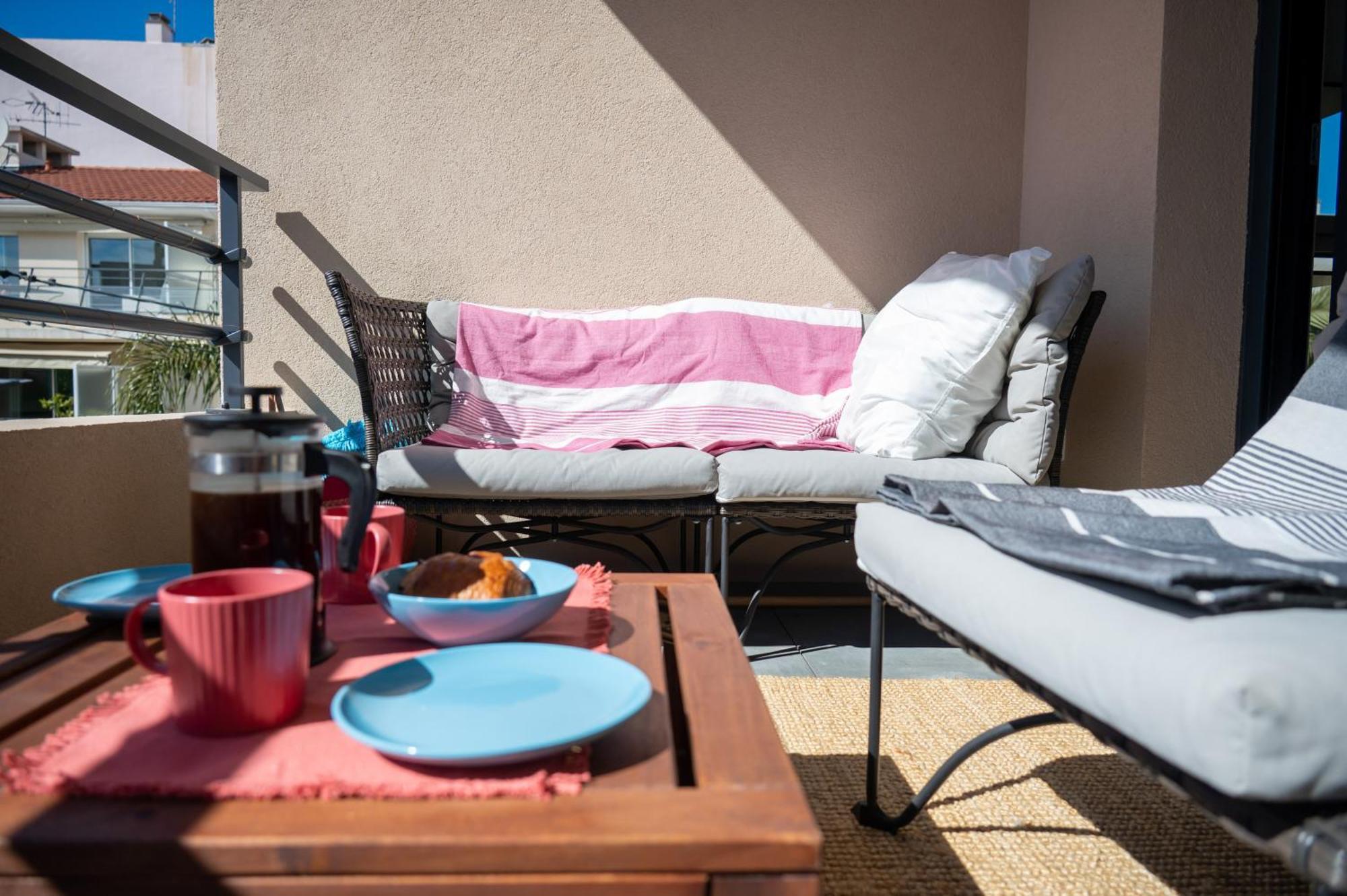 Pws - Sunny Modern Flat Near Juan Les Pins Pinede & - Terrace & Ac! Antibes